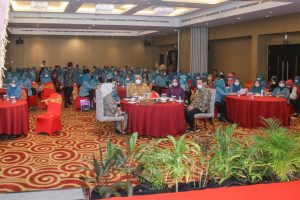 Rakor PKK dihadiri pengurus PKK 17 Kabupaten Kota se-Sultra