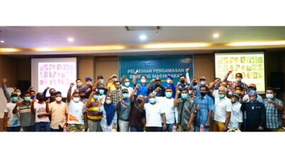 Pelatihan pengawasan berbasis masyarakat digelar DKP Sultra dan Rare di Kota Baubau melibatkan enam kelompok PAAP di Sultra.
