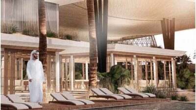 Desain Arsitektur dirancang Muh Irsyad dan tim oleh dewan juri arsitek dunia dinilai mumpuni menjawab tantangan bencana meteorologi badai pasir yang acapkali melanda Negara Arab Saudi